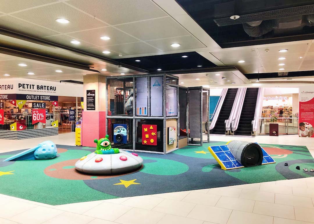 indoor playground, level 3 marina square shopping mall singapore